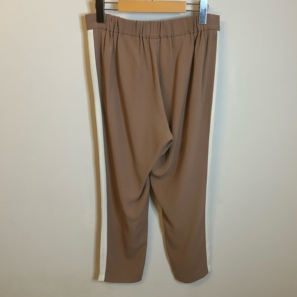 Aritzia Babaton | Lightweight Conan Pant | Nutmeg with white stripe | Size 6 - Picture 4 of 13